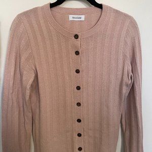 NAADAM Cashmere and Silk Cardigan in Large